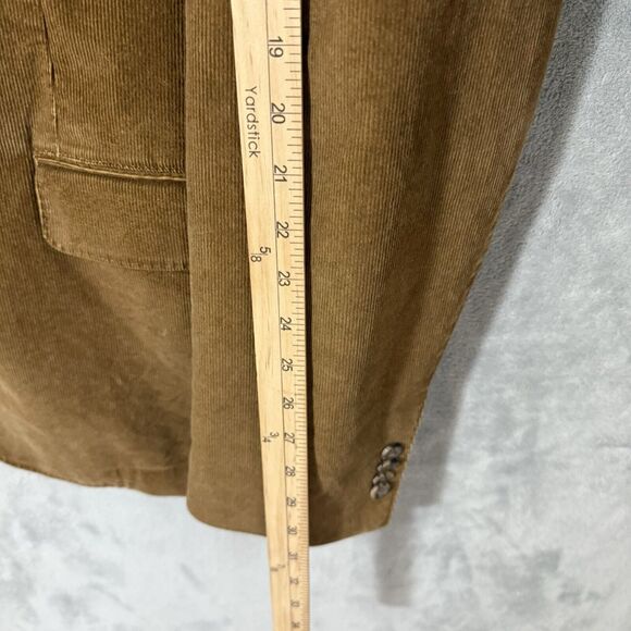 Kroon Corduroy Blazer Sport Coat 2 Button Casual Jacket 45L Brown Acadamia - Picture 6 of 14